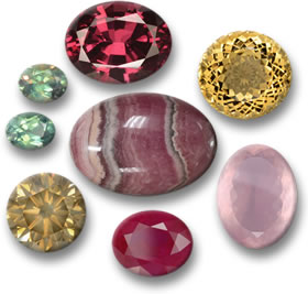 Gems for Self-Empowerment: Garnet, Citrine, Rose Quartz, Ruby, Diamond, Alexandrite & Rhodochrosite
